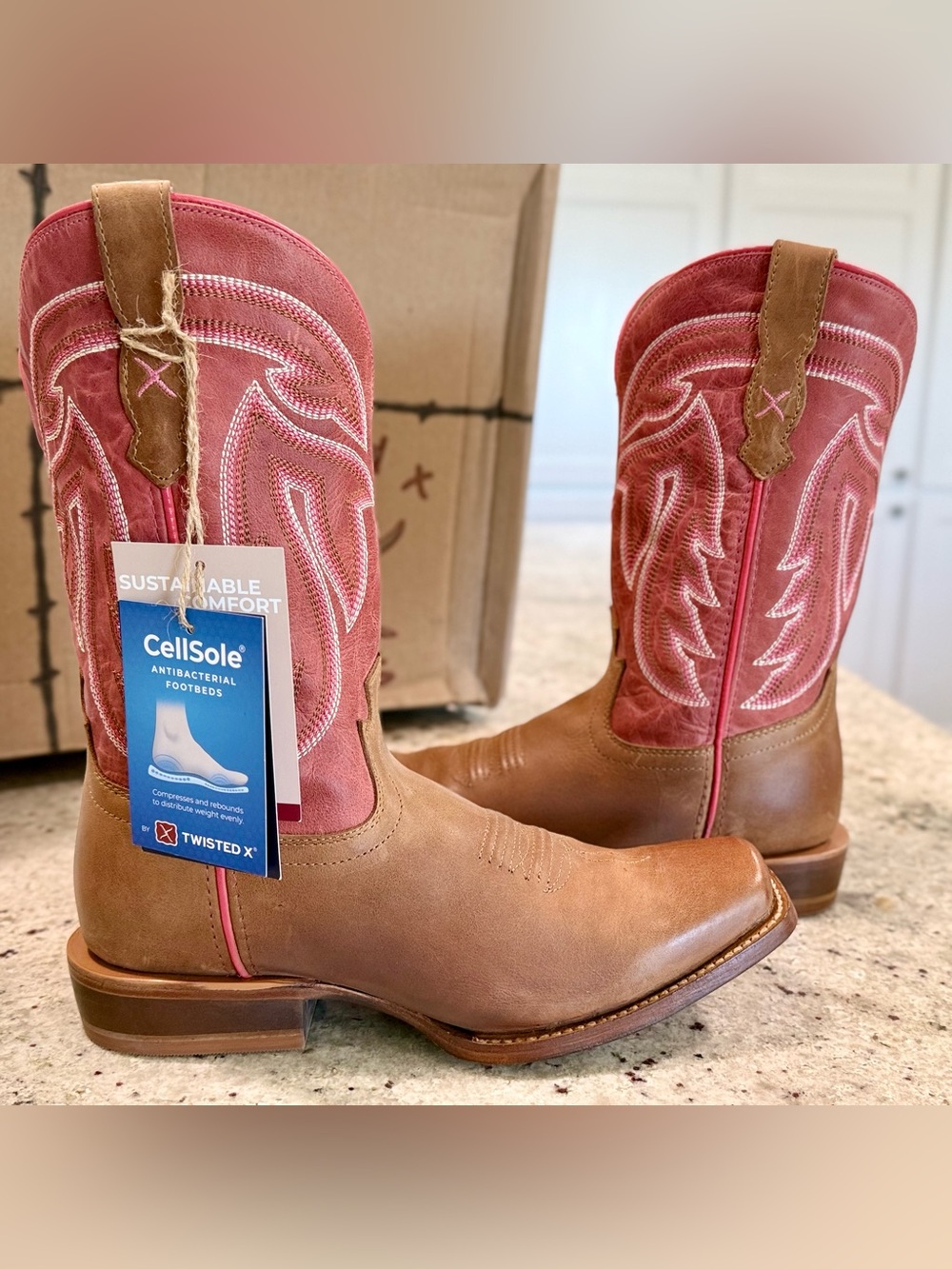 TWISTED X WOMEN'S 11" RANCHER WESTERN BOOTS - NWT